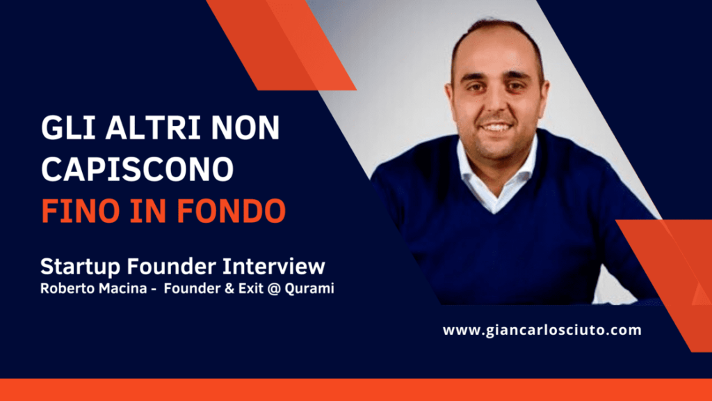 intervista roberto macina founder exit qurami