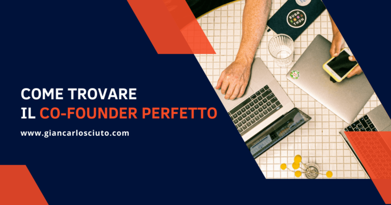 come trovare il co-founder perfetto